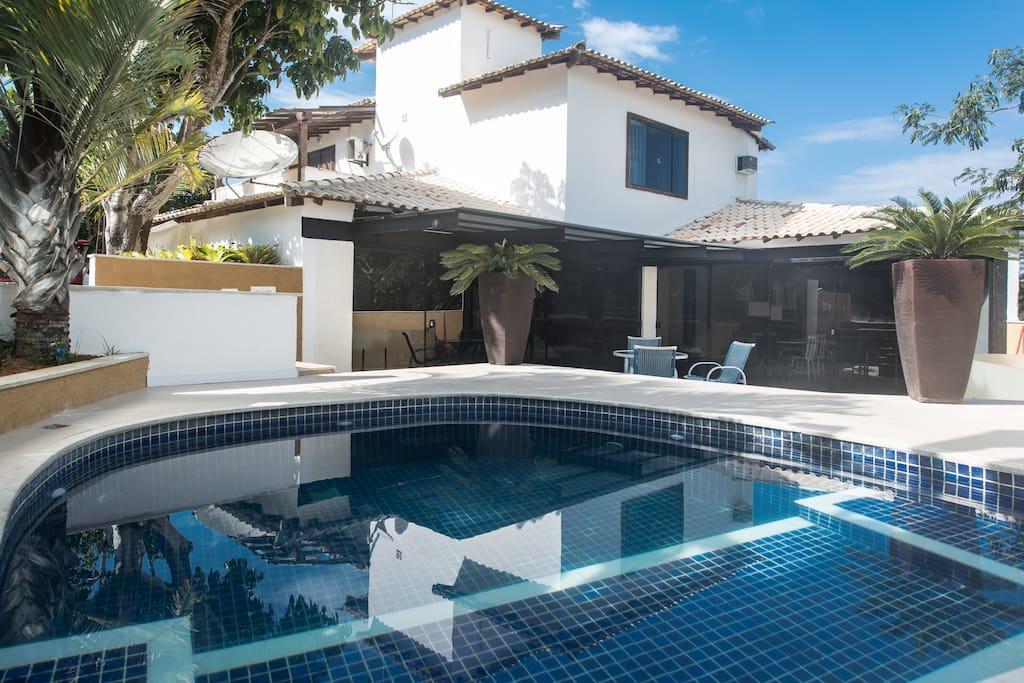 Buzios Geriba Dentro De Condominio Com Piscina Propria Exterior foto